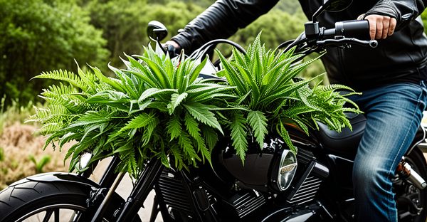 Bricolage moto : transporter des plantes en toute simplicité